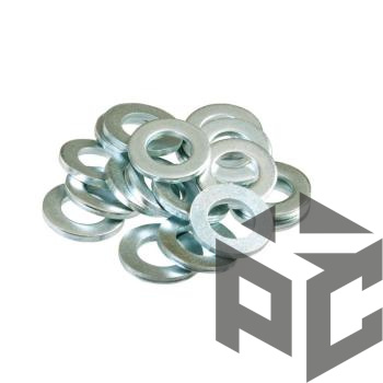 Шайба плоская  М12    цинк  от производителя "Рускон"