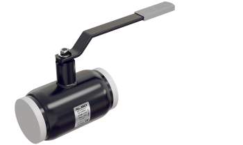 Кран шаровой стальной муфтовый ALSO КШ.М.  Ду 100 Ру 25