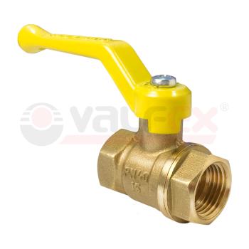 Кран шаровый латунныйVALFEX  11б27п газ ВР/ВР Ду 32 (1 1/4") Ру 40 рычаг 