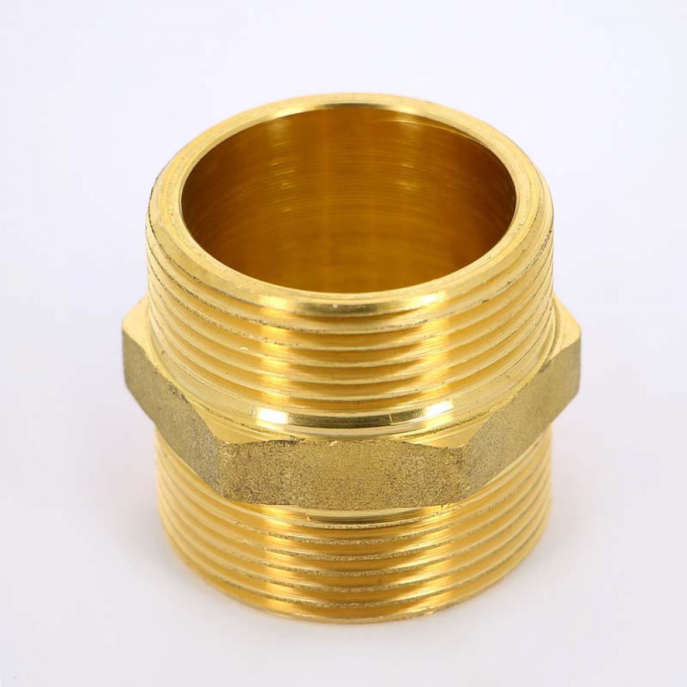 Ниппель латунь НР/НР Ду 40 (1 1/2")