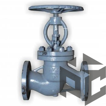 Клапан (вентиль) запорный стальной 15с65нж Ду 80 Ру 16 от производителя "Рускон"