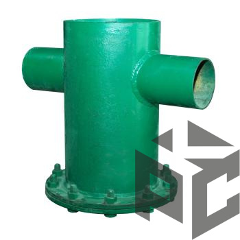 Грязевик вертикальный приварной Ду 65 Ру 16 Техкомплект от производителя "Рускон"