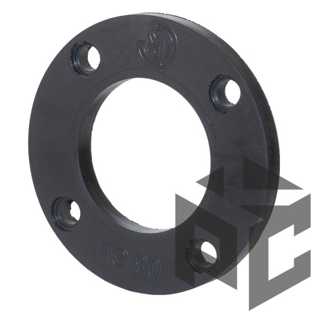 Фланец с полимерным покрытием Ду 100 (ПЭ 110) Ру 16 (2 мм) Техкомплект от производителя "Рускон"