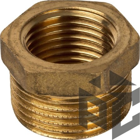 Футорка латунь НР/ВР Ду 25x40 (1"х1 1/2") от производителя "Рускон"