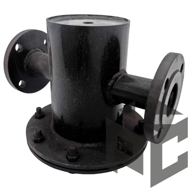 Грязевик вертикальный фланцевый Ду 65 Ру 16 Техкомплект от производителя "Рускон"