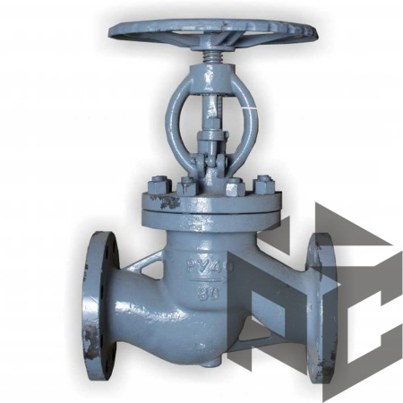 Клапан (вентиль) запорный стальной 15с52нж16 Ду 25 Ру 63 от производителя "Рускон"