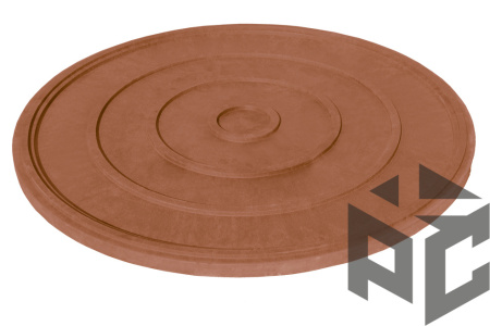 Днище полимер-песчаный Ду1000 черный от производителя "Рускон"